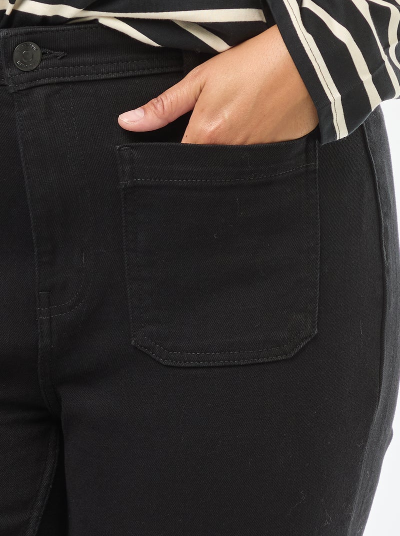 Pantaloni flare Nero - Kiabi