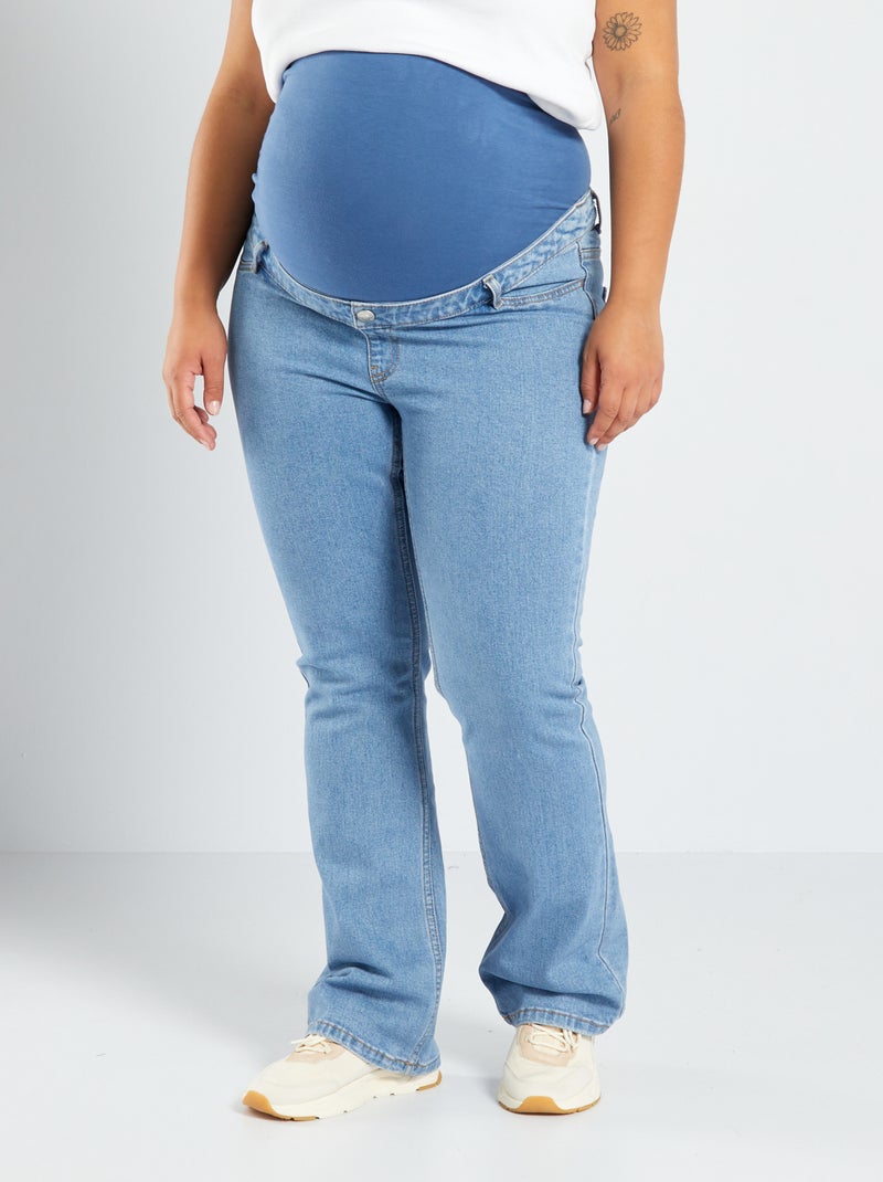 Pantaloni flare premaman BLU - Kiabi