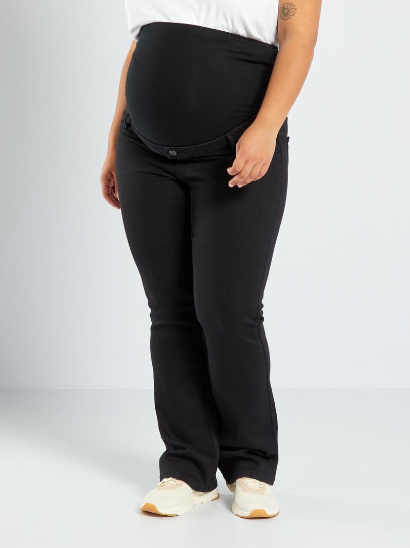 Pantaloni flare premaman NERO - Kiabi