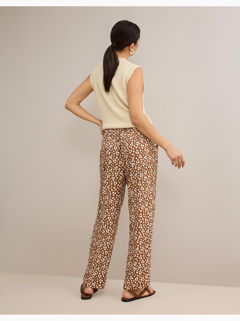 Pantaloni fluenti, mo fashion Beige - Kiabi