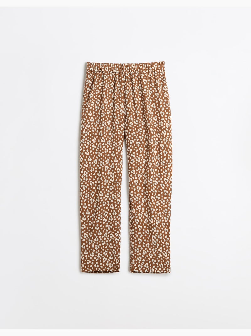 Pantaloni fluenti, mo fashion Beige - Kiabi