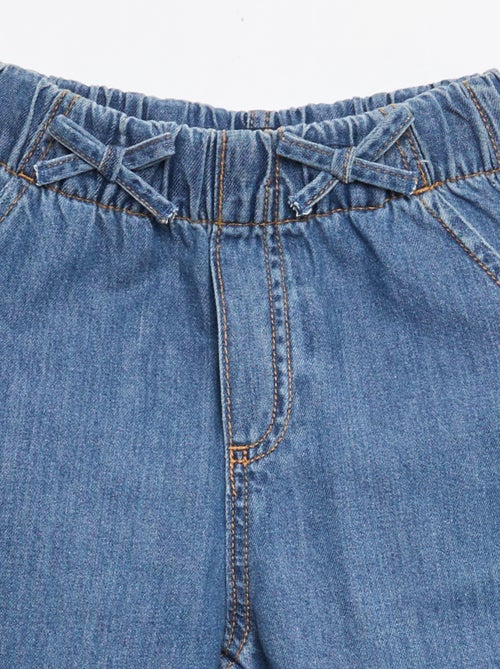 Pantaloni fluidi effetto jeans - Kiabi