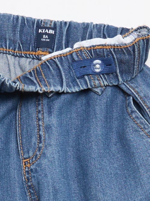 Pantaloni fluidi effetto jeans - Kiabi