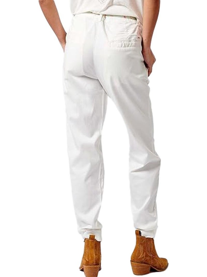 Pantaloni Fluido da Donna Kaporal Bianco - Kiabi