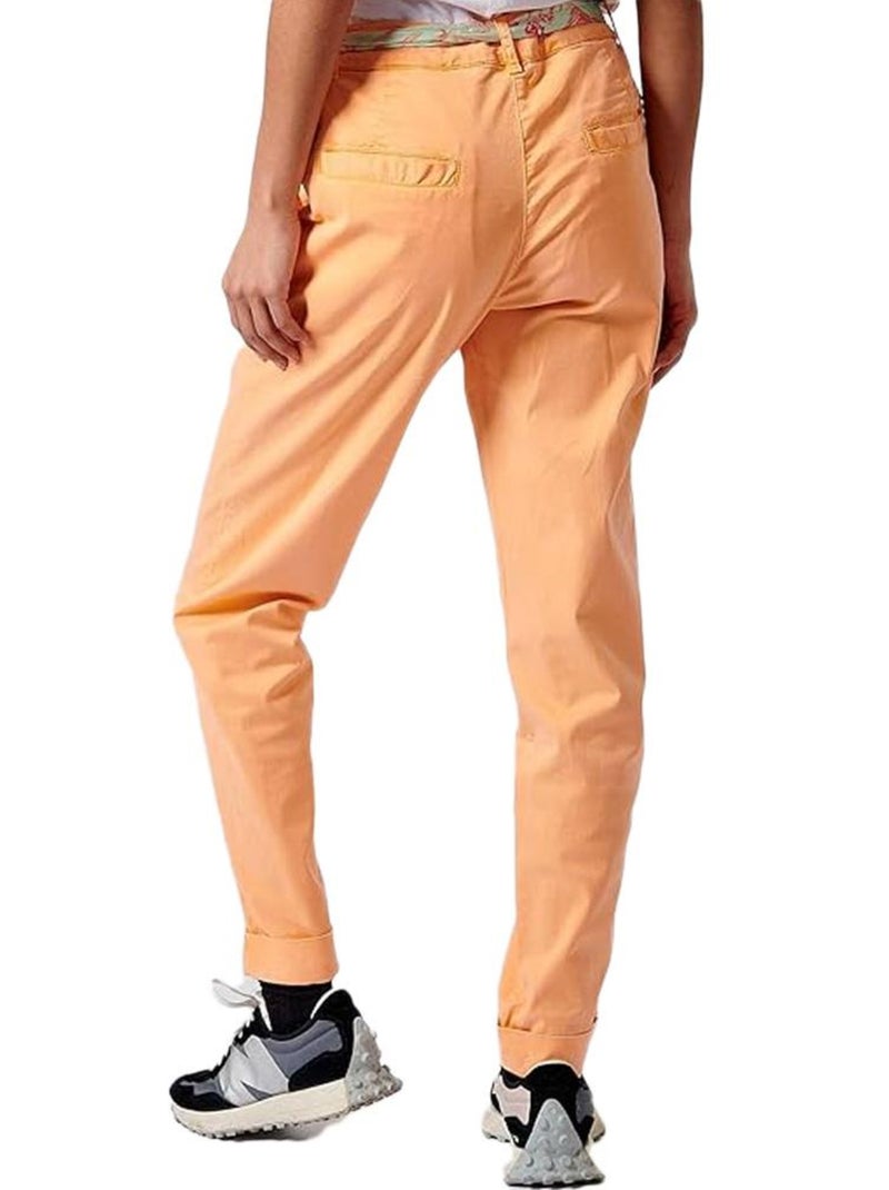 Pantaloni Fluido Donna Kaporal Arancione - Kiabi