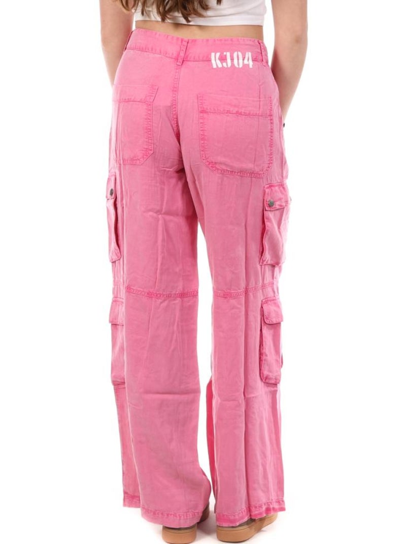 Pantaloni Fluido Donna Kaporal Rosa - Kiabi