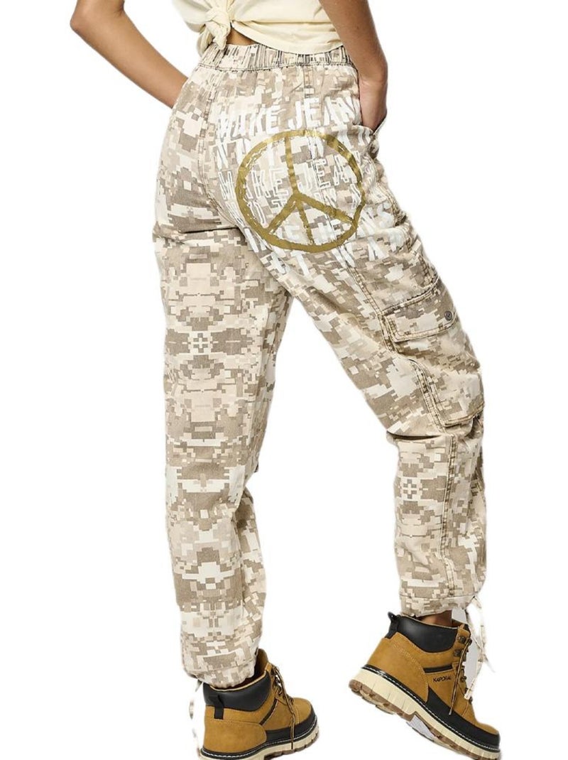 Pantaloni fluido donna kaporal Verde - Kiabi