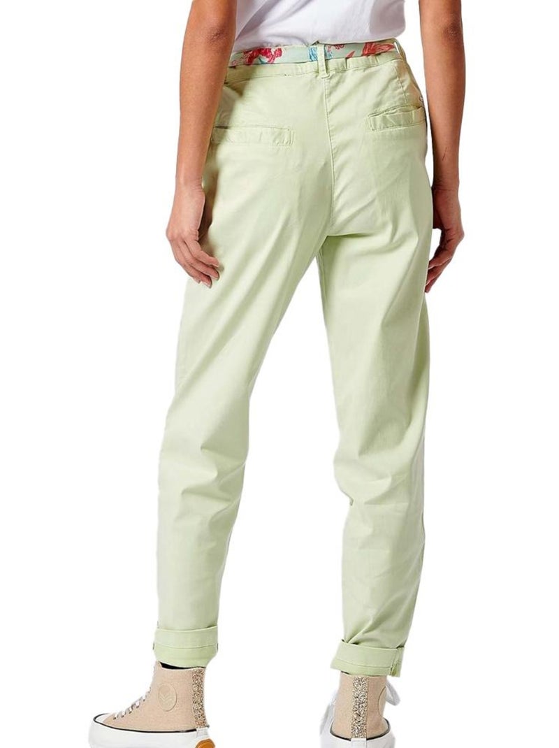 Pantaloni Fluido Donna Kaporal Verde - Kiabi