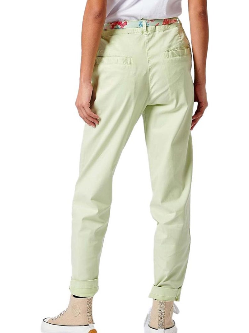 Pantaloni Fluido Donna Kaporal Verde - Kiabi