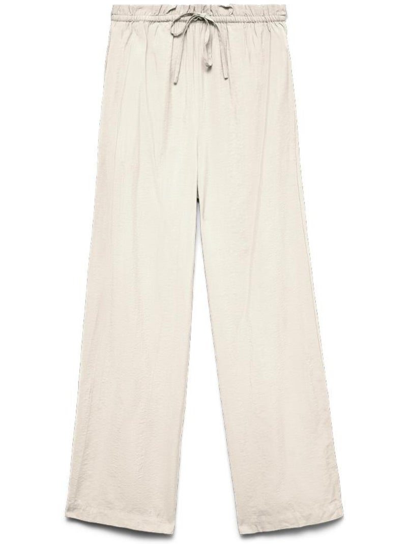 Pantaloni Fluido Donna Vero Moda Beige - Kiabi