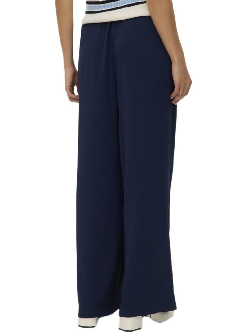 Pantaloni Fluido Donna Vero Moda Blu marino - Kiabi