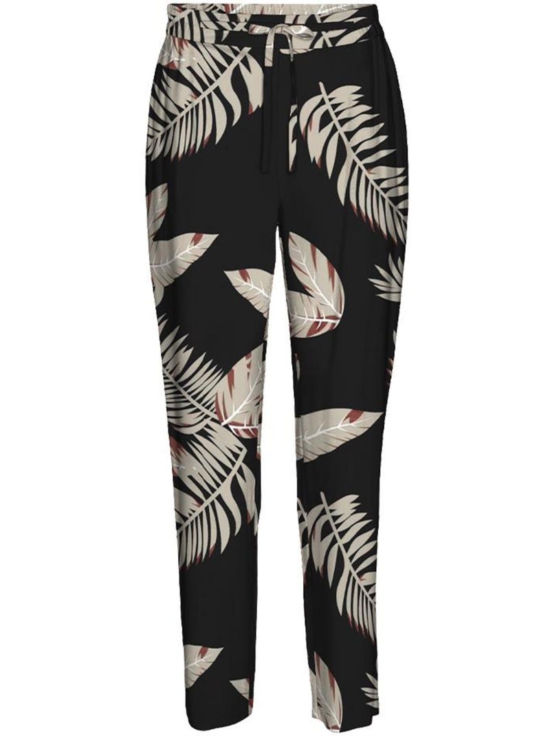 Pantaloni Fluido Donna Vero Moda Nero Beige - Kiabi