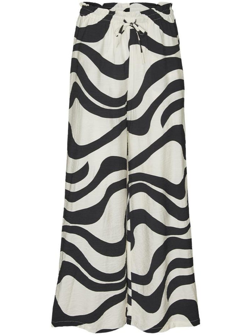 Pantaloni Fluido Donna Vero Moda Nero - Kiabi