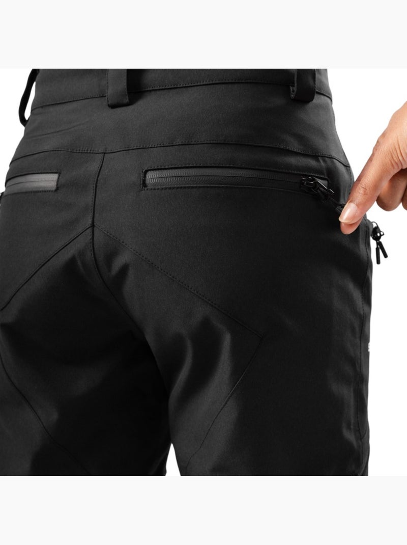 Pantaloni hardhsell da snowboard donna donna p5-w aino Nero - Kiabi
