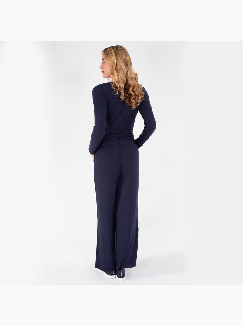 Pantaloni homewear donna Blu marino - Kiabi