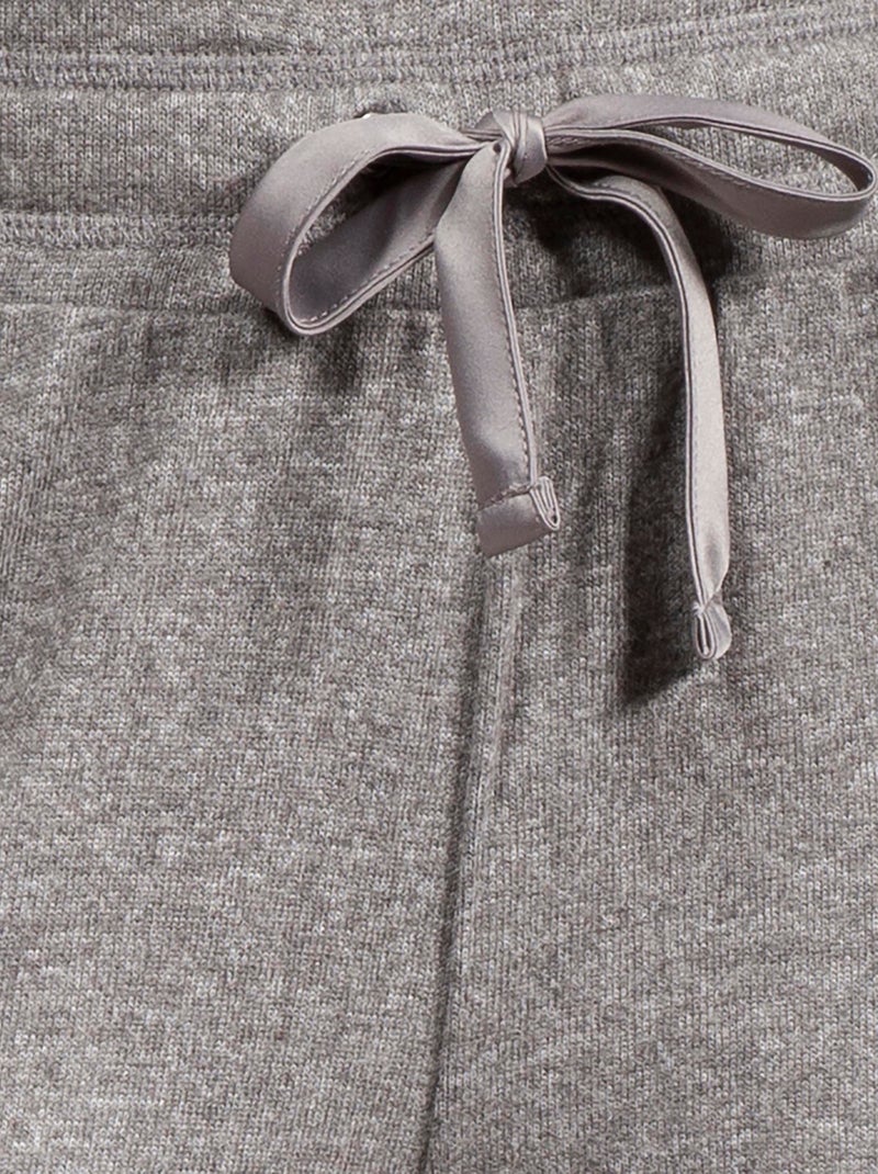 Pantaloni homewear donna Isotoner Grigio melangiato - Kiabi