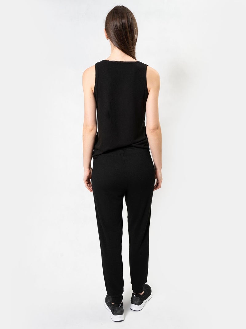 Pantaloni homewear donna Isotoner Nero - Kiabi