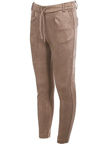 Pantaloni in camoscio per bambina Kids Only