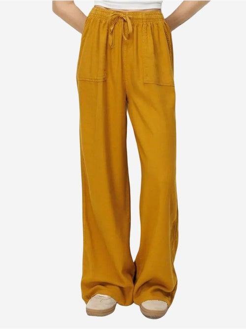 Pantaloni in cotone a vita media, gamba dritta e chiusura con laccetto mixray - Kiabi Pantaloni in cotone a vita media, gamba dritta e chiusura con laccetto mixray - Kiabi