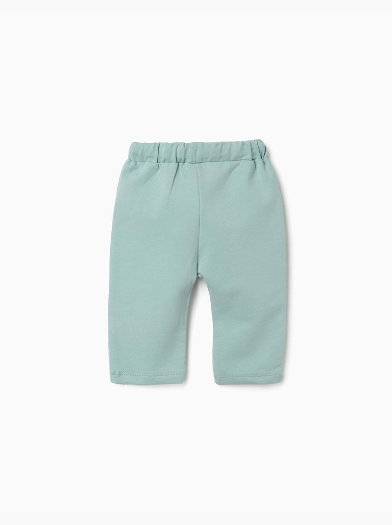 Pantaloni in cotone con coulisse Verde chiaro - Kiabi