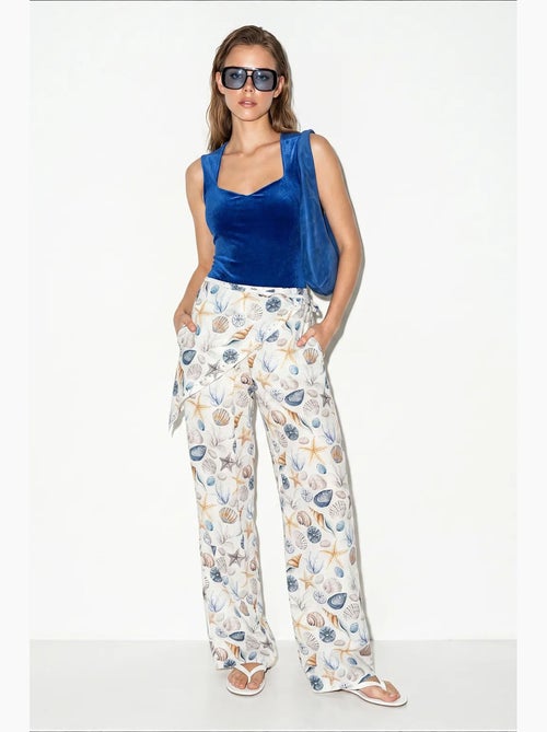 Pantaloni in cotone lucci - Kiabi Pantaloni in cotone lucci - Kiabi
