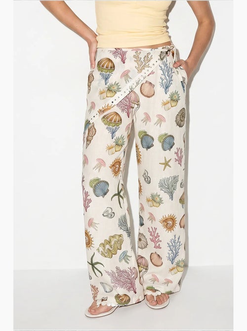 Pantaloni in cotone lucci - Kiabi Pantaloni in cotone lucci - Kiabi