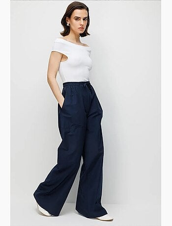 Pantaloni in cotone mixray