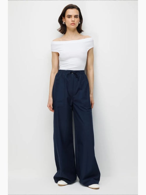 Pantaloni in cotone mixray - Kiabi Pantaloni in cotone mixray - Kiabi