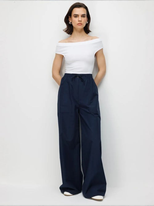 Pantaloni in cotone mixray - Kiabi Pantaloni in cotone mixray - Kiabi