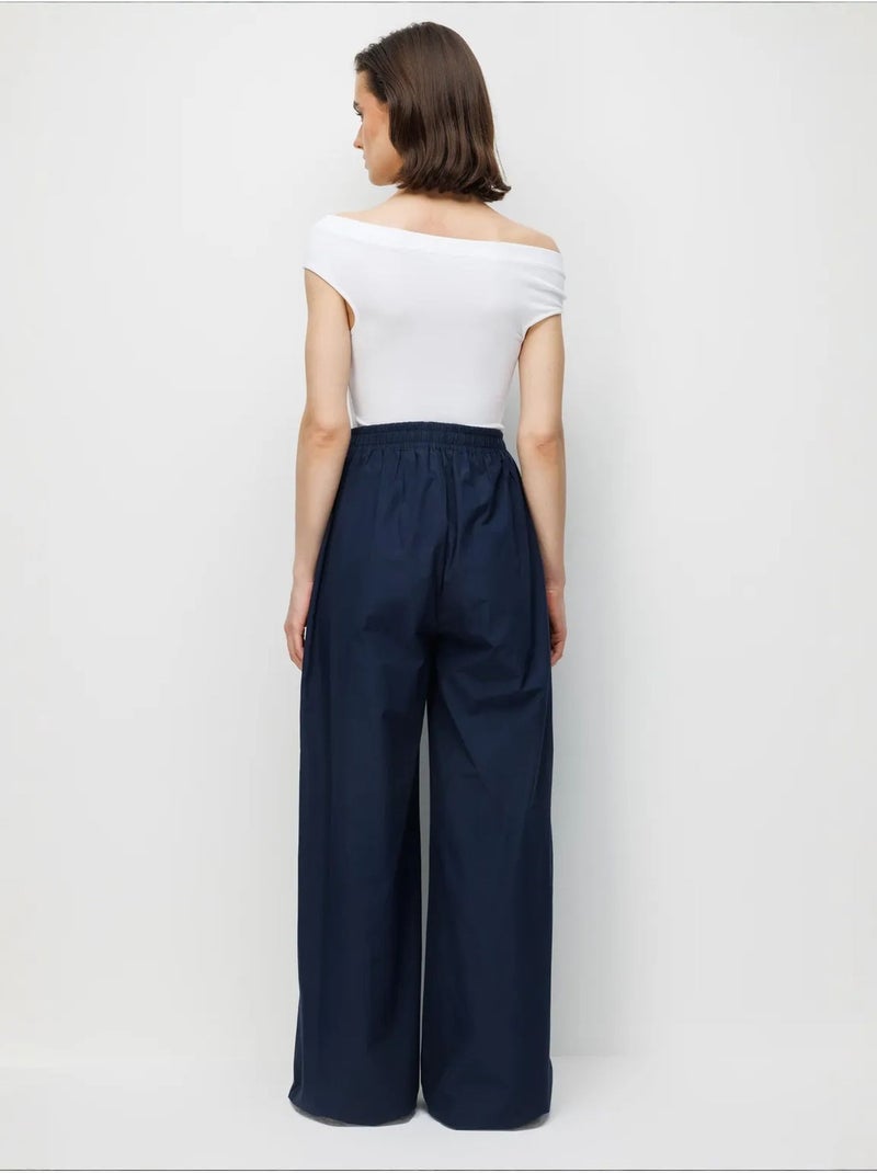 Pantaloni in cotone mixray Blu marino - Kiabi