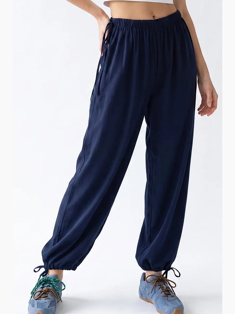 Pantaloni in cotone mixray Blu marino - Kiabi