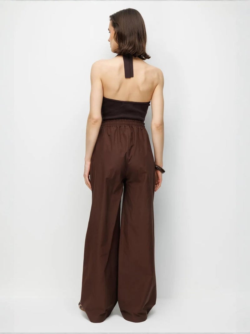 Pantaloni in cotone mixray Marrone cioccolato - Kiabi