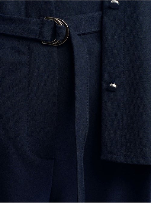 Pantaloni in crêpe a gamba ampia con cintura dilvin - Kiabi