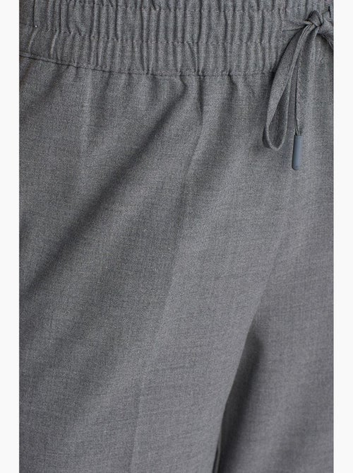 Pantaloni in crêpe a gamba ampia con vita con coulisse dilvin - Kiabi Pantaloni in crêpe a gamba ampia con vita con coulisse dilvin - Kiabi