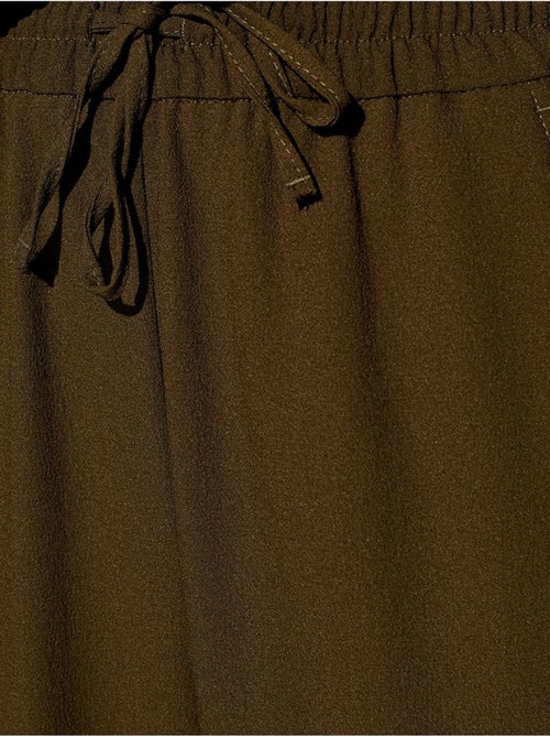 Pantaloni in crêpe a gamba ampia da donna - Kiabi Pantaloni in crêpe a gamba ampia da donna - Kiabi