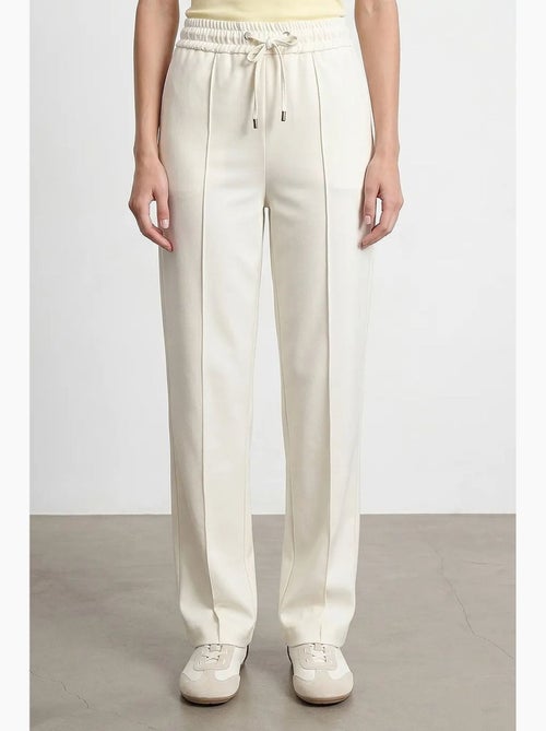 Pantaloni in crêpe a gamba dritta con vita con coulisse dilvin - Kiabi Pantaloni in crêpe a gamba dritta con vita con coulisse dilvin - Kiabi