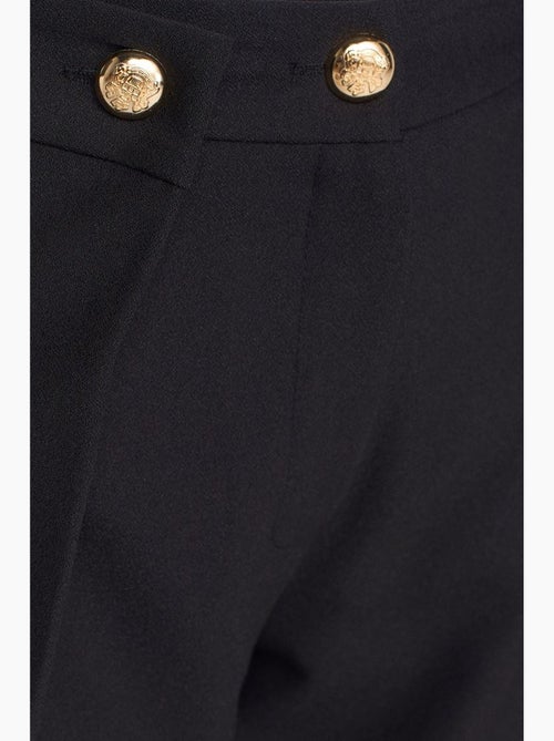 Pantaloni in crêpe a vita alta a gamba ampia da donna dilvin - Kiabi Pantaloni in crêpe a vita alta a gamba ampia da donna dilvin - Kiabi