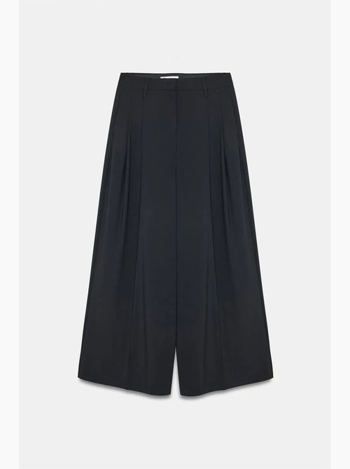 Pantaloni in crêpe a vita alta a gamba ampia da donna dilvin - Kiabi Pantaloni in crêpe a vita alta a gamba ampia da donna dilvin - Kiabi