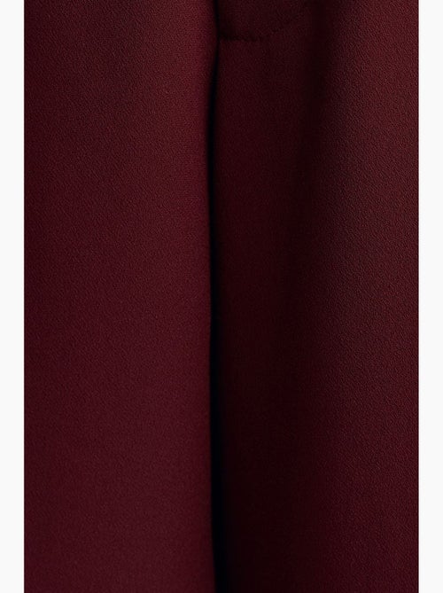 Pantaloni in crêpe a vita alta a gamba ampia dilvin - Kiabi