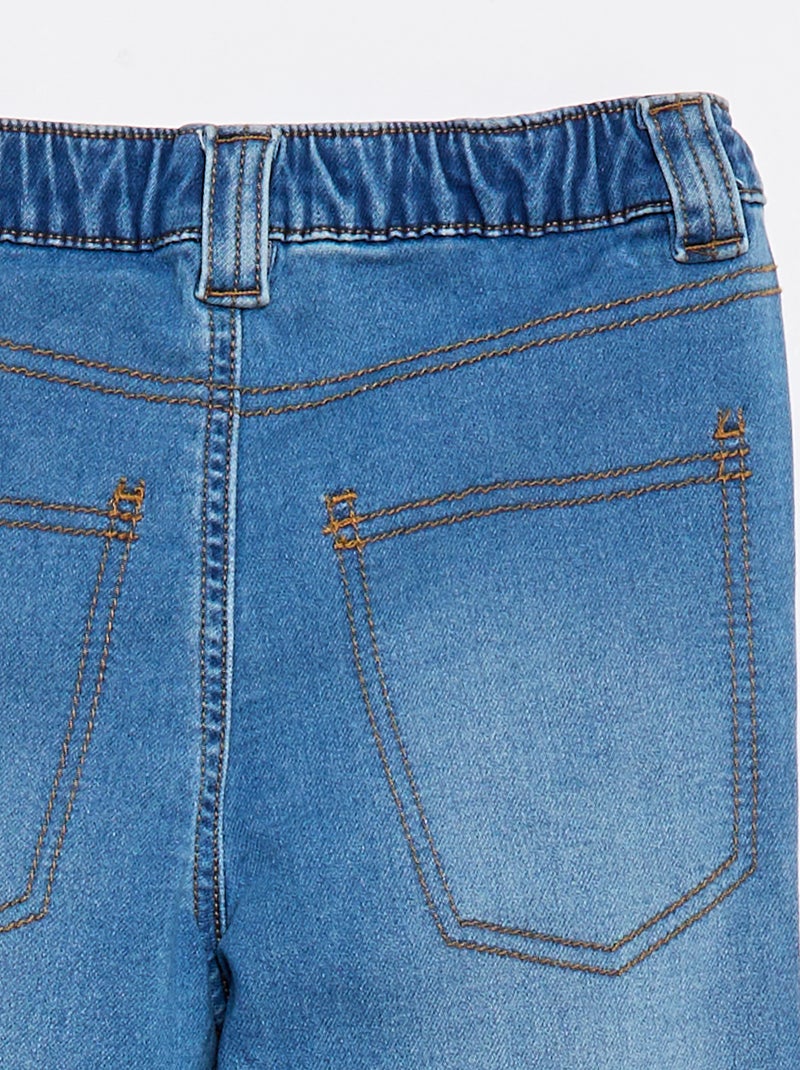 Pantaloni in denim - collezione facile da indossare BLU - Kiabi