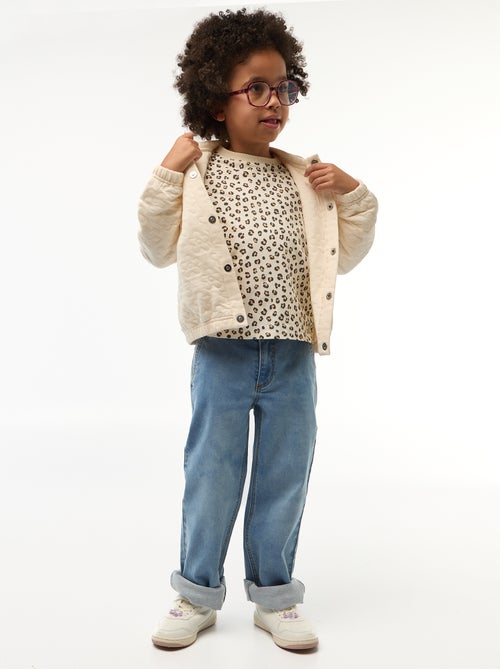 Pantaloni in denim - collezione facili da indossare - Kiabi