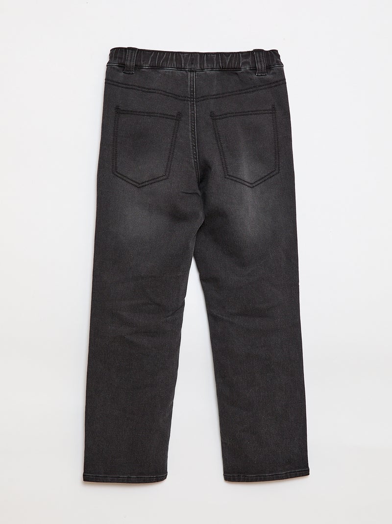 Pantaloni in denim - Facili da indossare Grigio - Kiabi