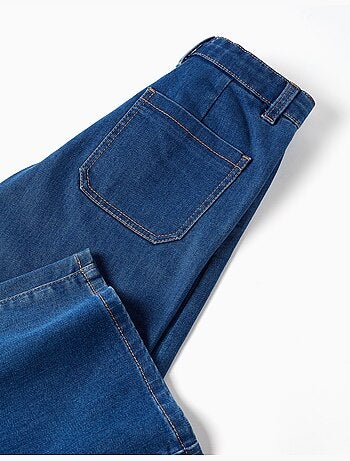 Pantaloni in denim a gamba larga