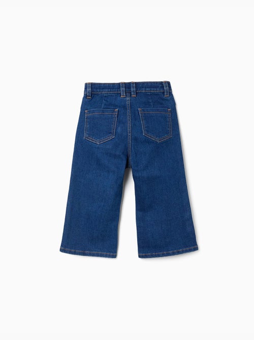 Pantaloni in denim a gamba larga - Kiabi