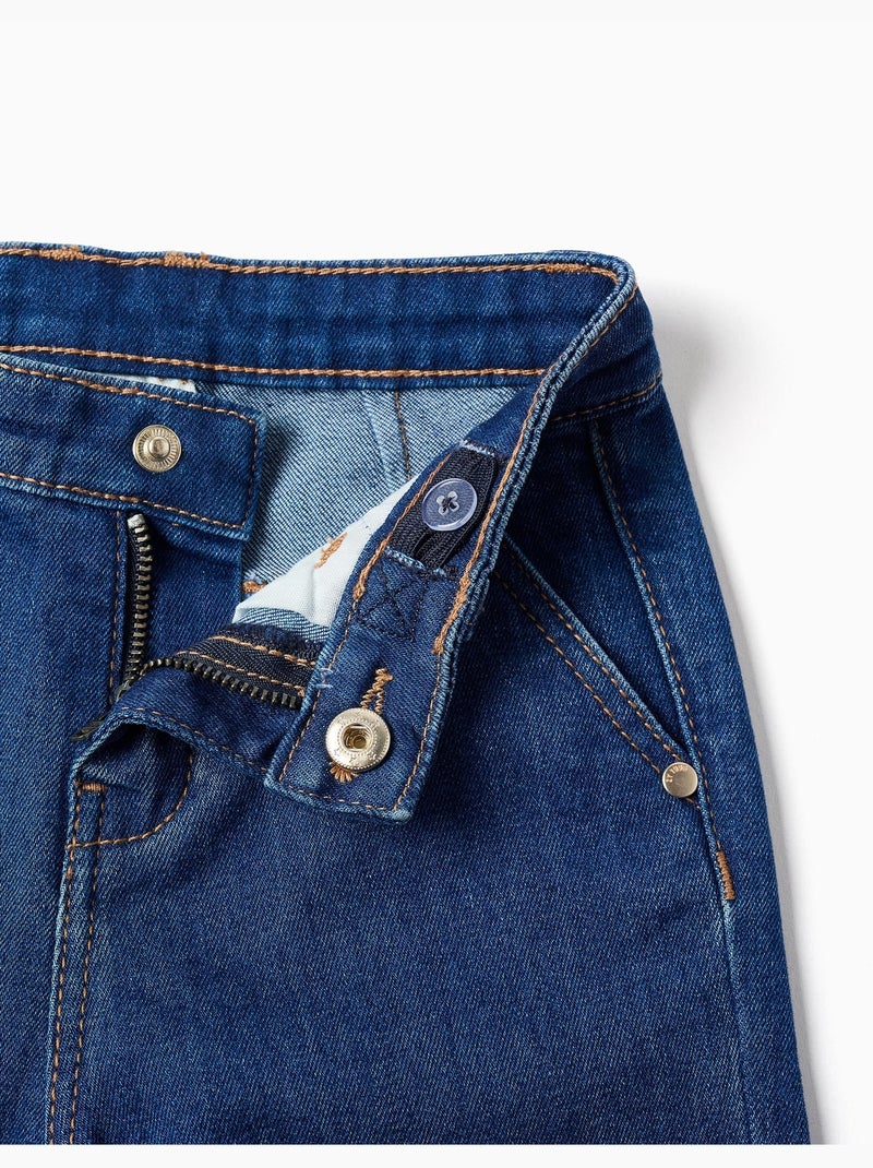 Pantaloni in denim a gamba larga Blu Blu - Kiabi
