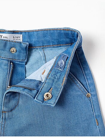 Pantaloni in denim a gamba larga