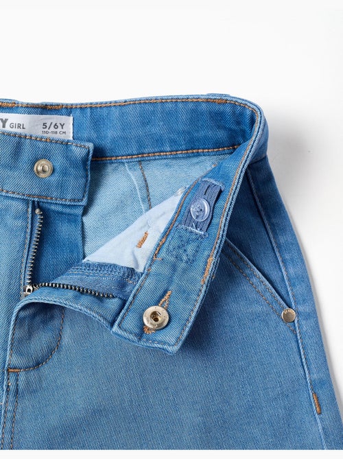 Pantaloni in denim a gamba larga - Kiabi