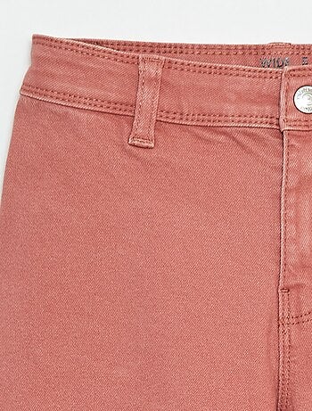 Pantaloni in denim a gamba larga
