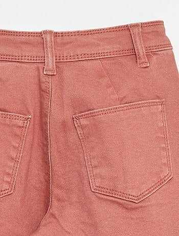 Pantaloni in denim a gamba larga