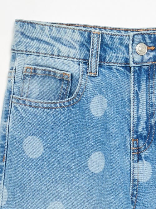 Pantaloni in denim a pois - Kiabi Pantaloni in denim a pois - Kiabi